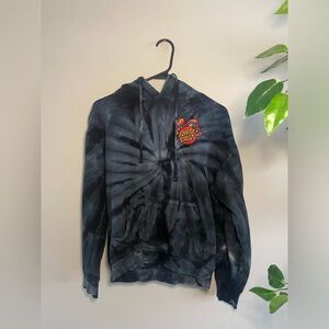 Good condition Santa Cruz tie dye hoodie